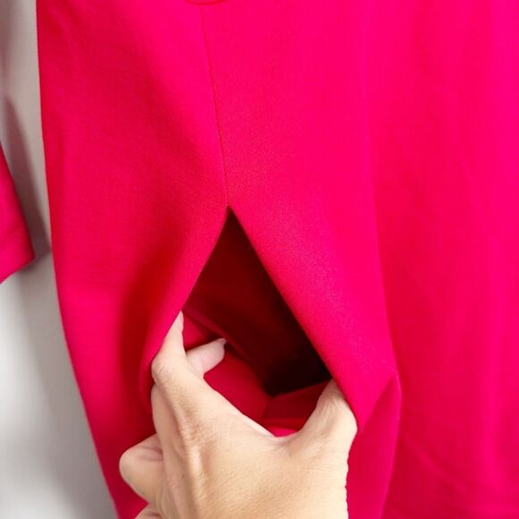 KATE SPADE BROOME STREET | Red Ponte Bell Sleeve Mini Dress Women’s Size Small - Picture 9 of 15